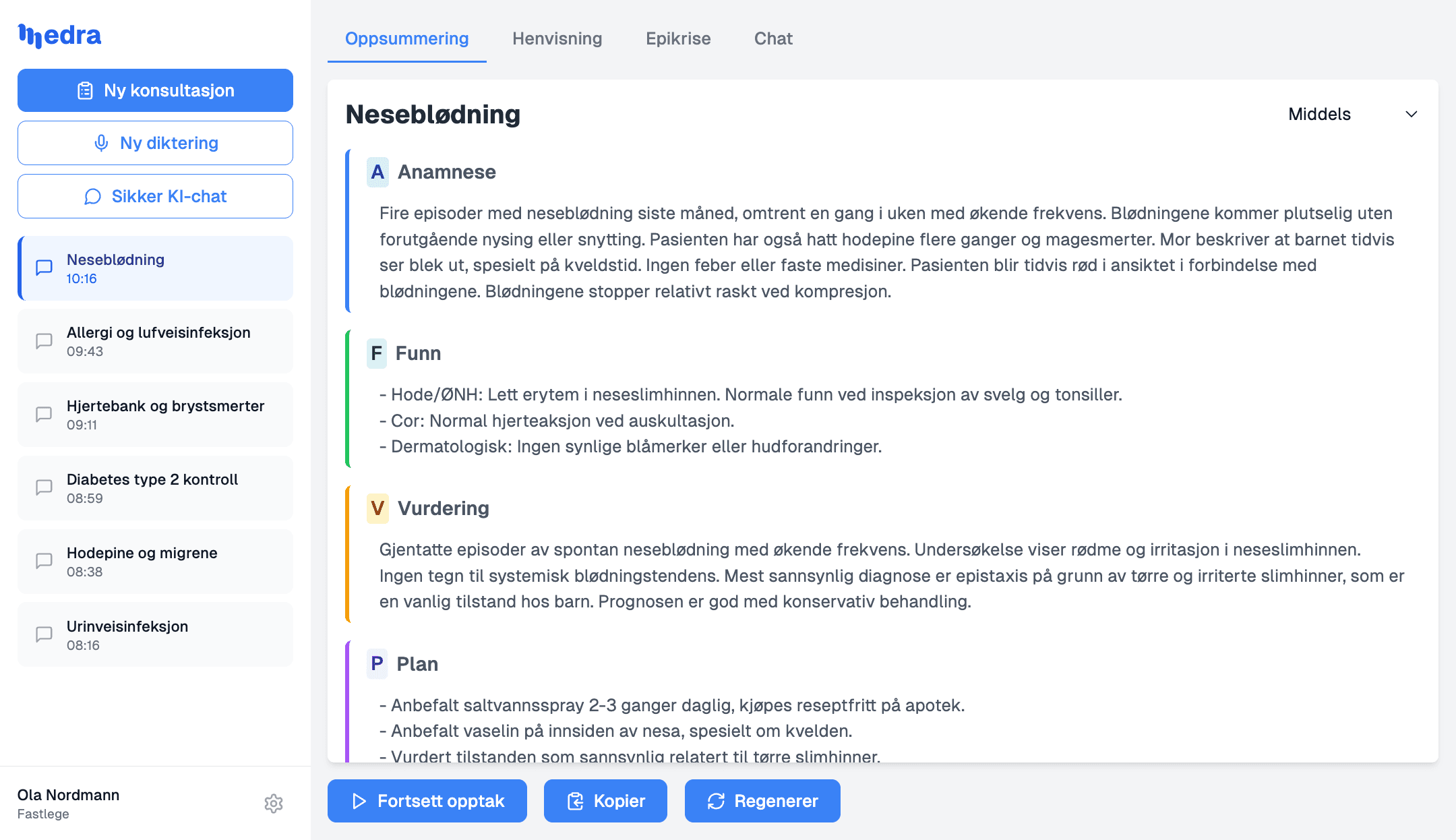 Medra AI Demonstration
